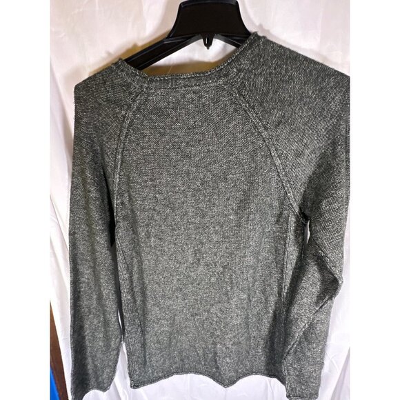 AND NOW THIS Heathered Gray Crew Neck Long Sleeve Sweater, Size M, NWT - Picture 3 of 5